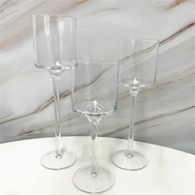 Wholesale Glass Hurricane Candle Holder