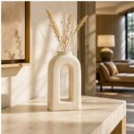 Wholesale Ceramic Arch Vase — lifestyle setting thumbnail