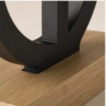 Wholesale Metal & Wood Tabletop Sculptures — material and finish detail thumbnail