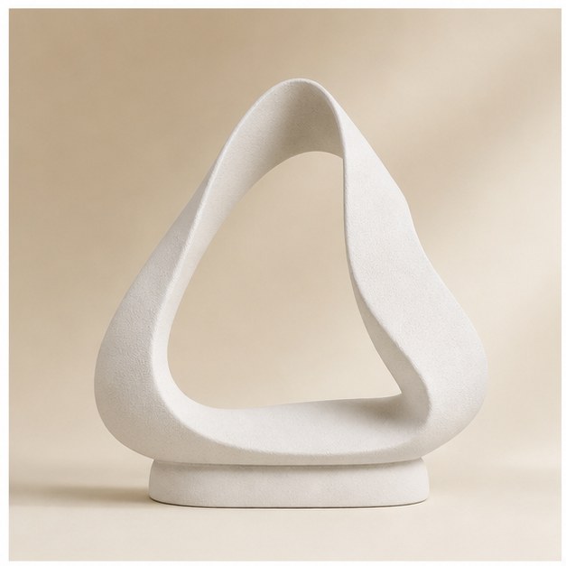 Wholesale Modern White Decorative Sculpture