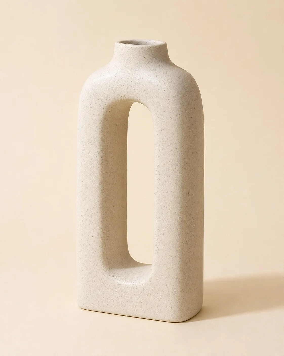 Sculptural Arch Ceramic Vase Main