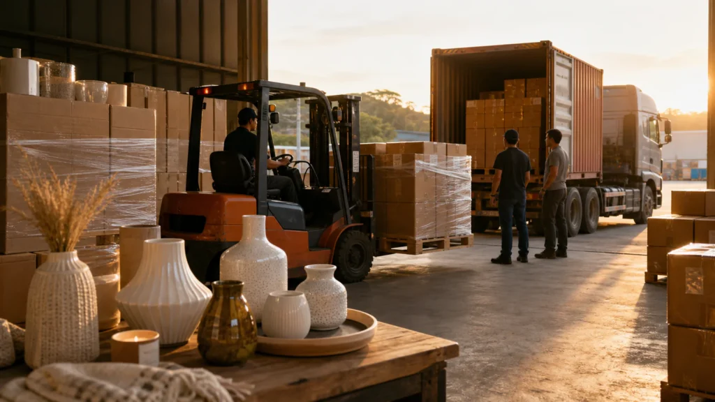 EXW vs FOB vs CIF for Home Decor Imports: Cost and Risk Compared