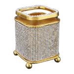 HS-SPSET-09 Square crystal-look utensil holder without utensils thumbnail