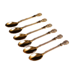 HS-SPSET-11 Gold-tone decorative spoons for the engraved swan holder thumbnail