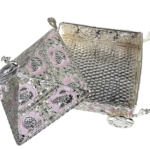 HS-GP187 8-inch square peacock dry fruit box open interior view thumbnail