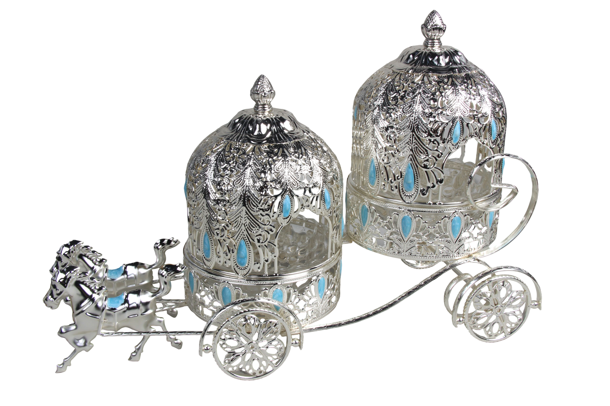 HS-GP199 double horse carriage dry fruit box main view