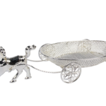 HS-GP207 openwork horse carriage dry fruit tray side view thumbnail