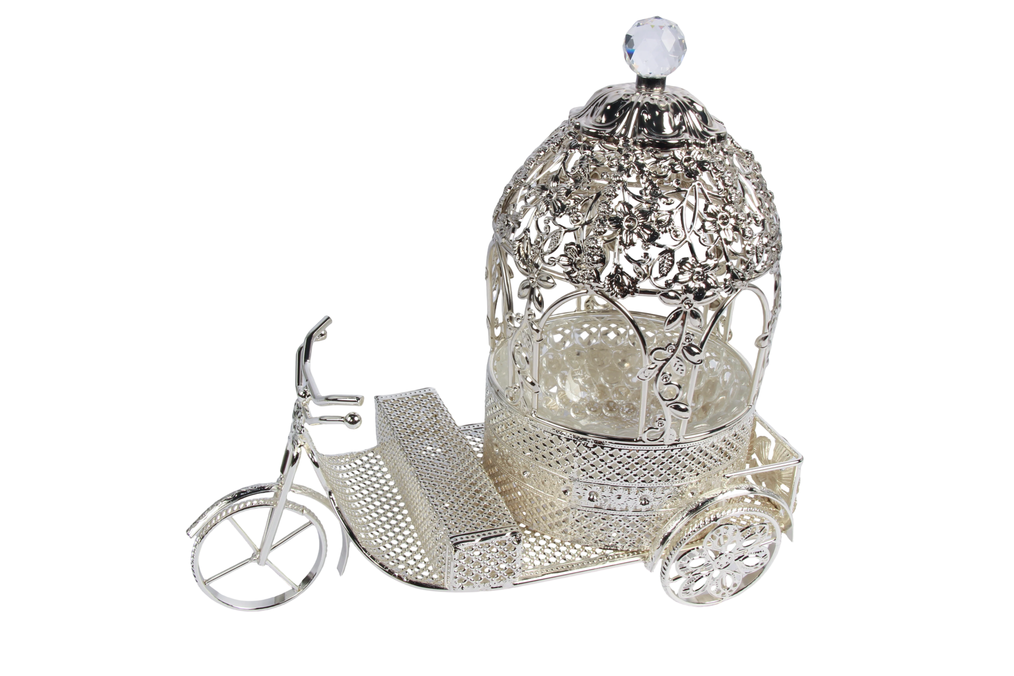 HS-GP209 floral tricycle dry fruit box main view