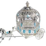 HS-GP210 feather border horse carriage dry fruit box front angle thumbnail