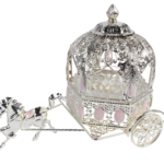 HS-GP210 feather border horse carriage dry fruit box detail view thumbnail