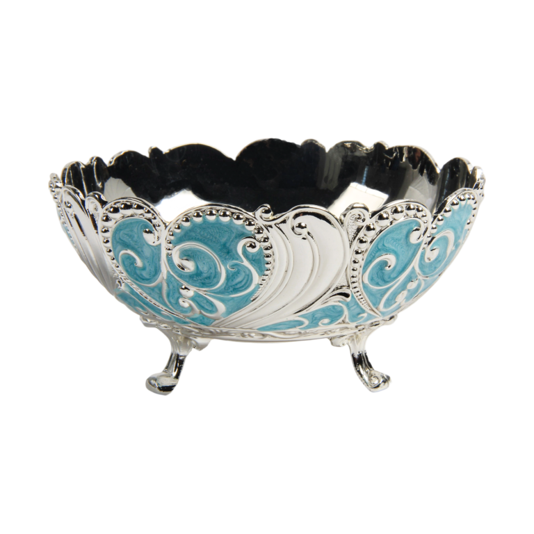 Wholesale Heart-Motif Footed Serving Bowl