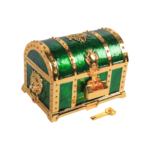 HS-SSH055 jewellery box — Green-and-gold finish thumbnail