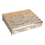 HS-SSH099 jewellery box — Peach panel finish thumbnail