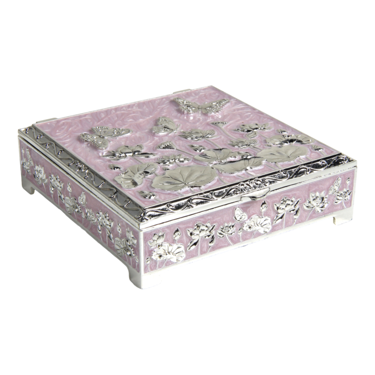 Wholesale Lotus Square Jewellery Box