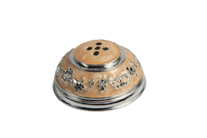 Floral Dome Incense Holder — Peach colour thumbnail
