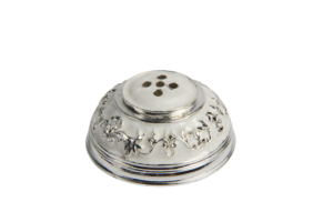 Floral Dome Incense Holder — White colour thumbnail