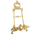 Ornate Easel Quran Stand — Silver-tone design reference thumbnail