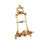 Ornate Easel Quran Stand — Red accent design reference thumbnail