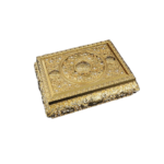 Floral Medallion Quran Box — Gold-tone alternate view design reference thumbnail