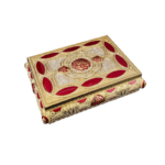 Oval-Motif Quran Box — Red accent design reference thumbnail