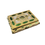 Oval-Motif Quran Box — Green accent design reference thumbnail