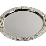 Elephant Round Tray with Handles (GY23-TY-EL-12H) — full product view thumbnail