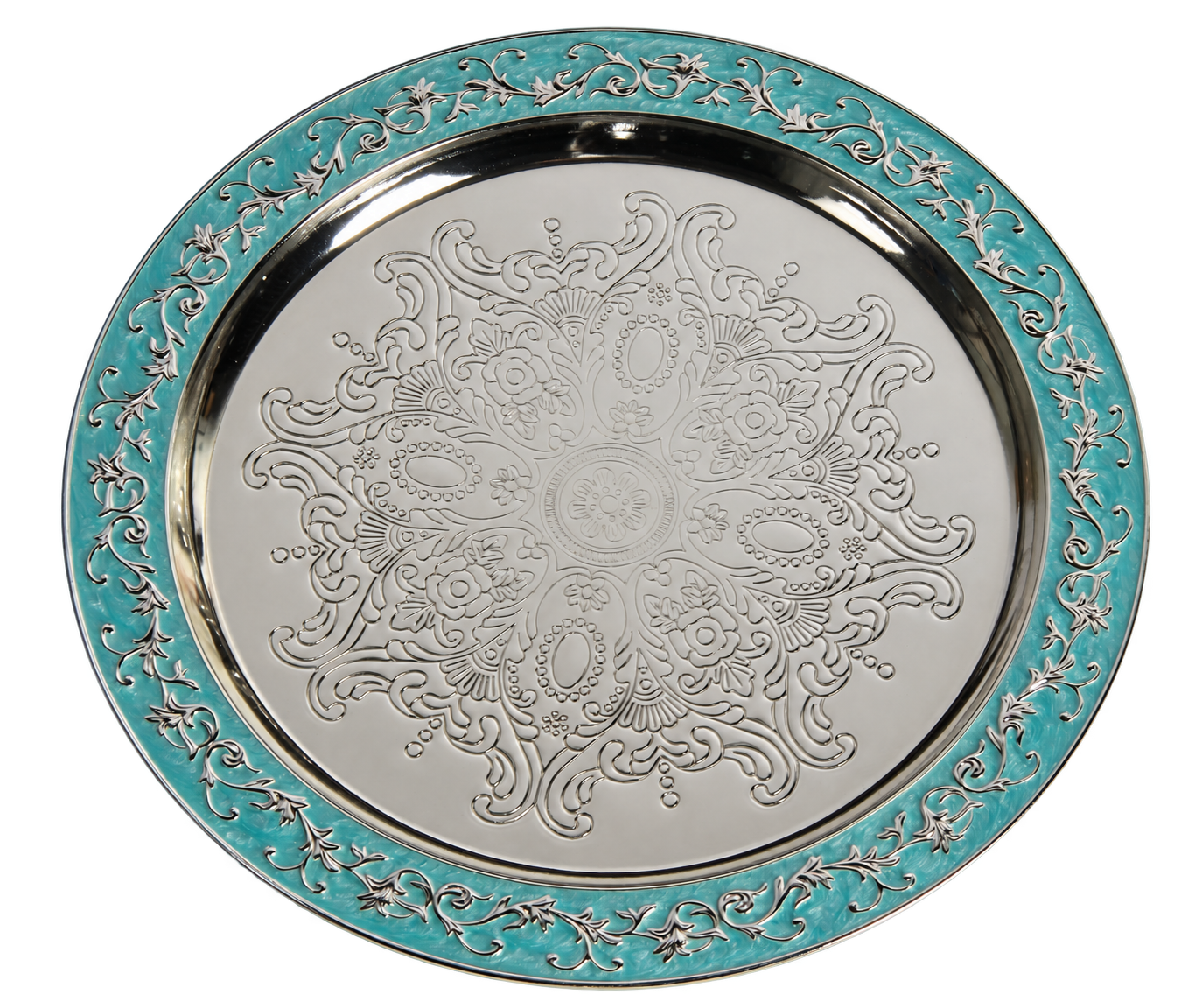 European-style Round Tray (GY23-TY-EU-12) — full product view