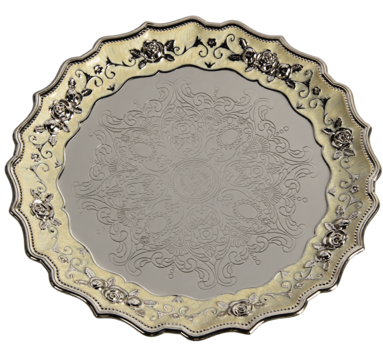 Wholesale Rose Round Tray