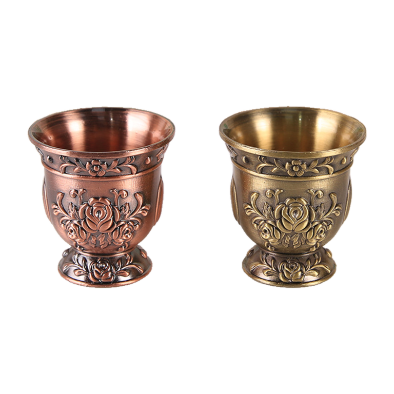 Wholesale Decorative Tea Cups in Copper and Bronze Tones