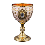 HS-BZ032-L Pink and gold cup thumbnail