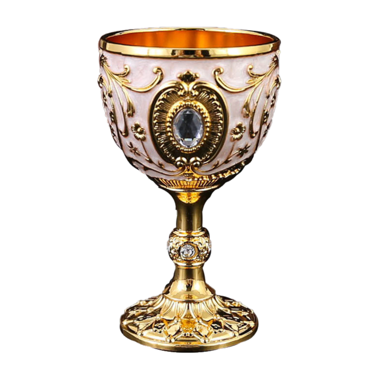 Wholesale Ornate Medallion Stemmed Cup