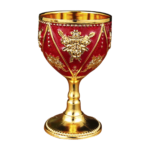 HS-BZ4307 Red and gold cup thumbnail