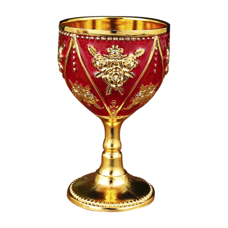 Wholesale Colourful Floral Stemmed Cups