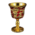 HS-BZ4407 Red and gold cup thumbnail