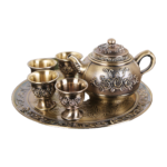 HS-TEASET-01 Antique bronze-tone tea set thumbnail