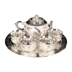 HS-TEASET-02 Silver-tone tea set thumbnail