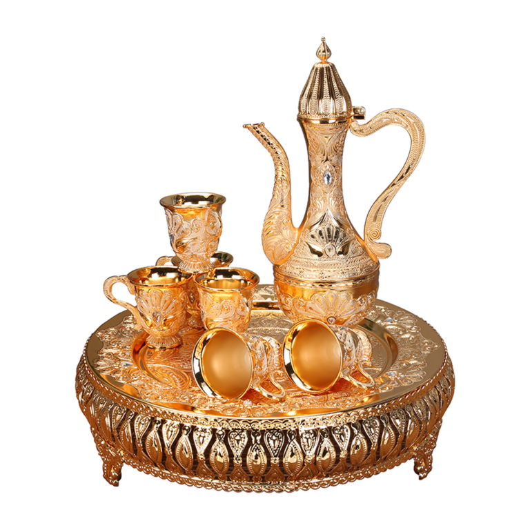 Wholesale Gold-Tone Pitcher and Cup Set