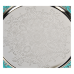 Elephant Round Tray (GY23-TY-EL-12) — centre pattern detail cropped from the same customer photograph thumbnail