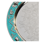 Elephant Round Tray (GY23-TY-EL-12) — side motif detail cropped from the same customer photograph thumbnail