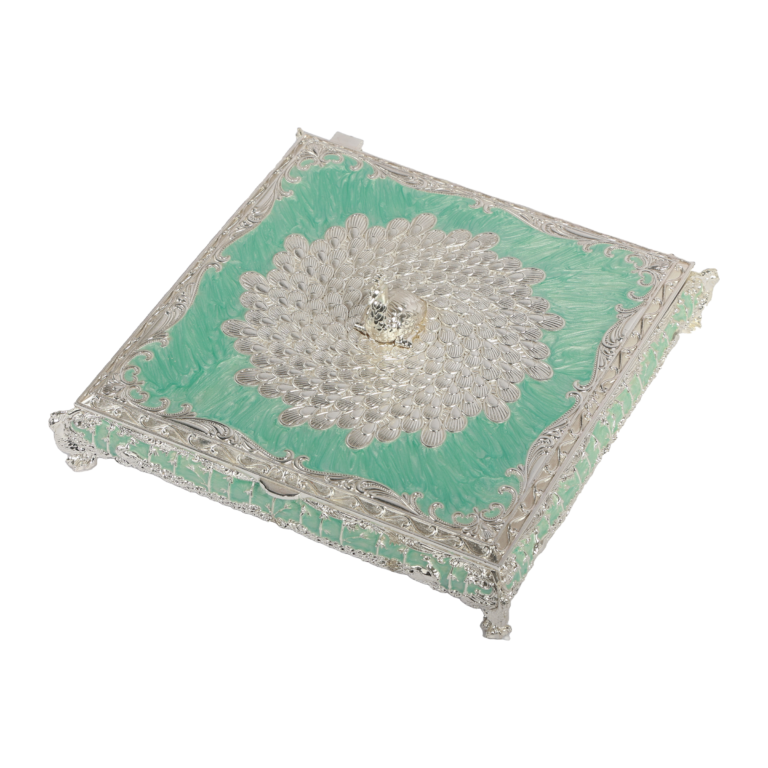 Wholesale Raised Peacock Wedding Gift Box