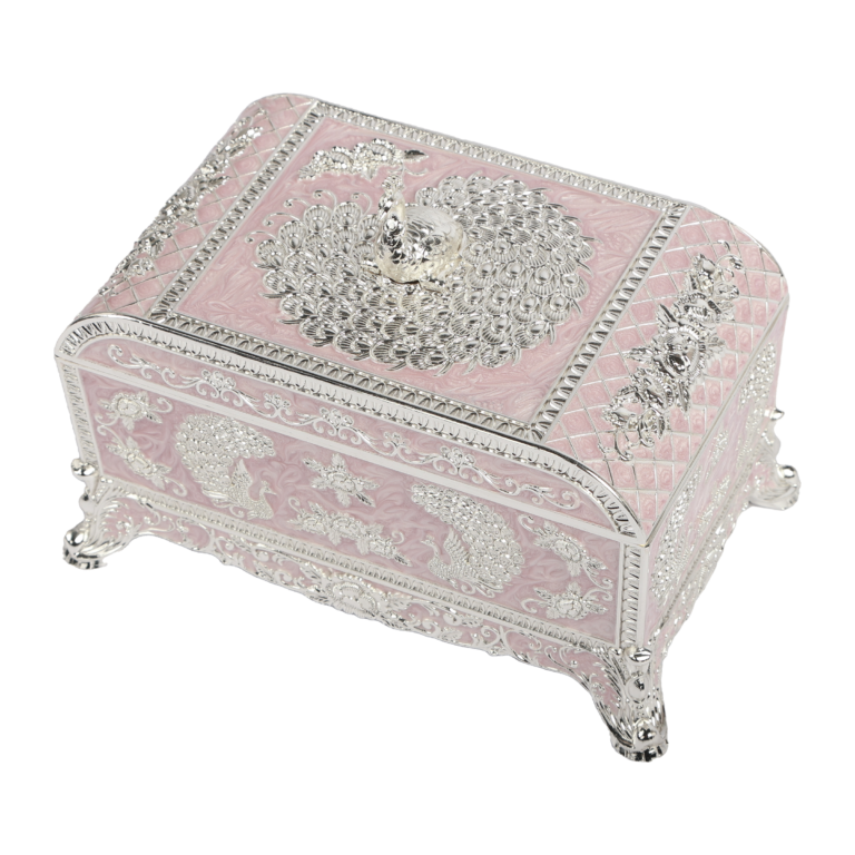 Wholesale Tall Peacock Wedding Gift Box