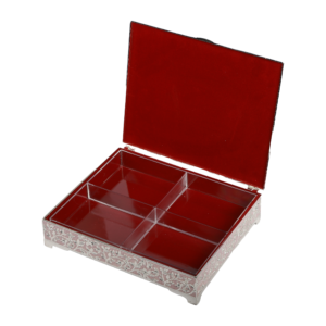 Wedding Procession Gift Box — Open box with four-compartment insert thumbnail