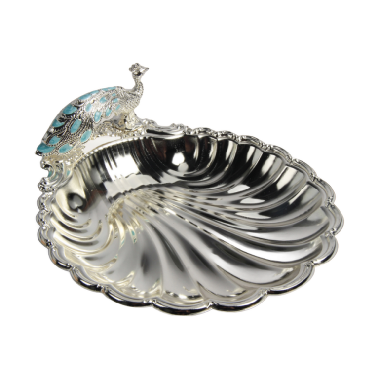 HS-GP-180 Shell & Peacock Fruit Plate