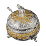 HS-TZ-EL-R Round elephant pot, catalogue product photograph thumbnail