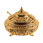 HS-TZ-EU European-style pot, gold finish, catalogue product photograph thumbnail