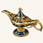 Coloured Openwork Aladdin Lamp Family — Blue small-format reference thumbnail