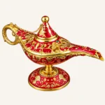 Coloured Openwork Aladdin Lamp Family — Red openwork reference thumbnail