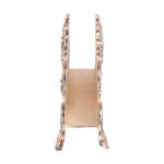 Jewelled Floral Napkin Holder — Side view and napkin opening thumbnail