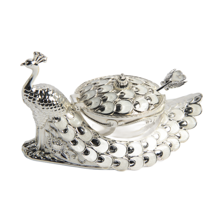Wholesale Peacock-Shaped Sugar Pot with Spoon