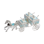 TZ065 Elephant triple-square carriage, turquoise finish thumbnail